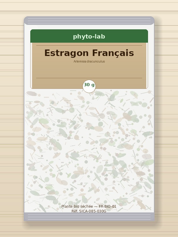 Sachet Estragon Français 30g