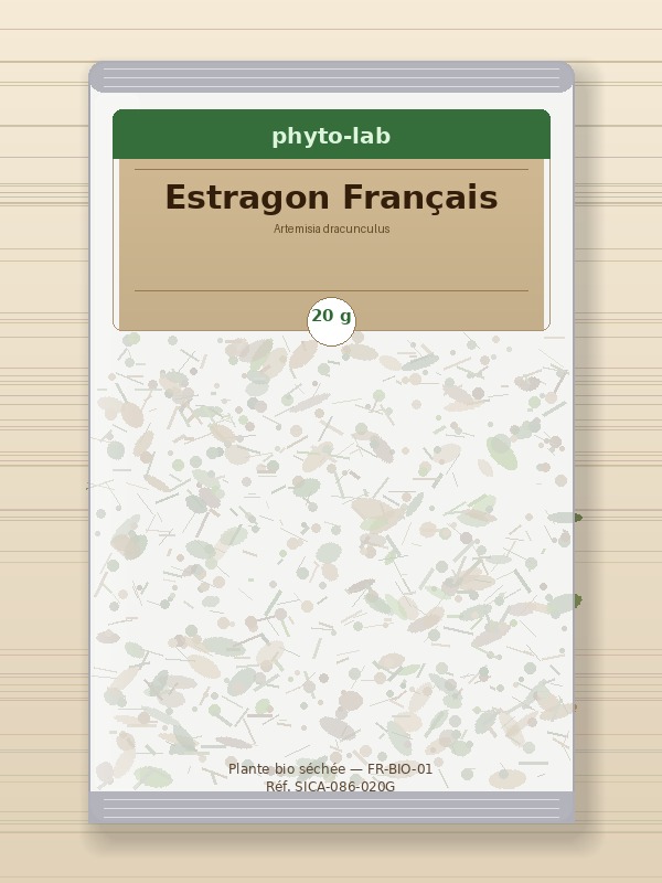 Sachet Estragon Français 20g