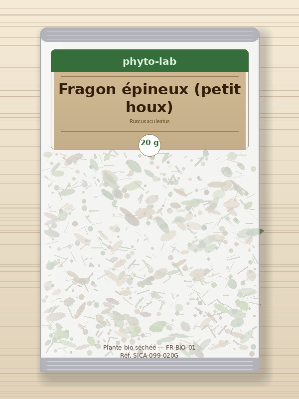 Sachet Fragon épineux (petit houx) 20g