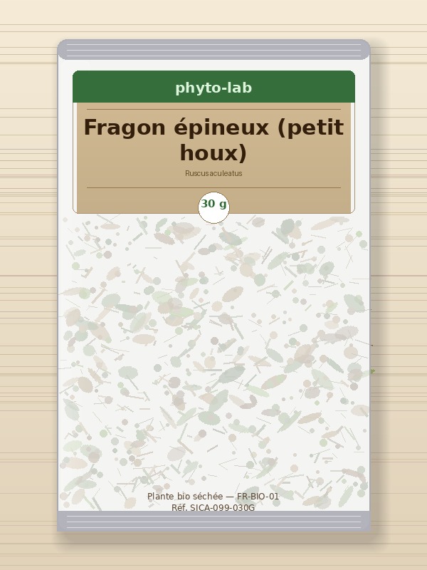 Sachet Fragon épineux (petit houx) 30g